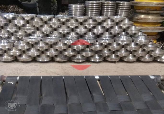A Stack Of Weld Neck Flanges