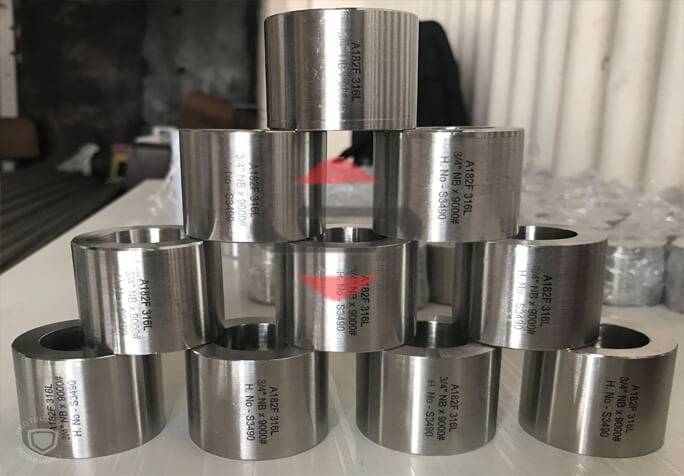 A Stack Of Forged Fittings