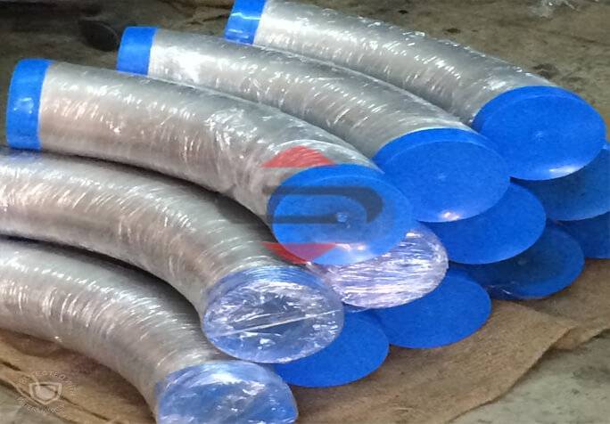 A Group Of Stainless Steel Pipes