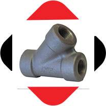 High Nickel Alloy Threaded Lateral Tee